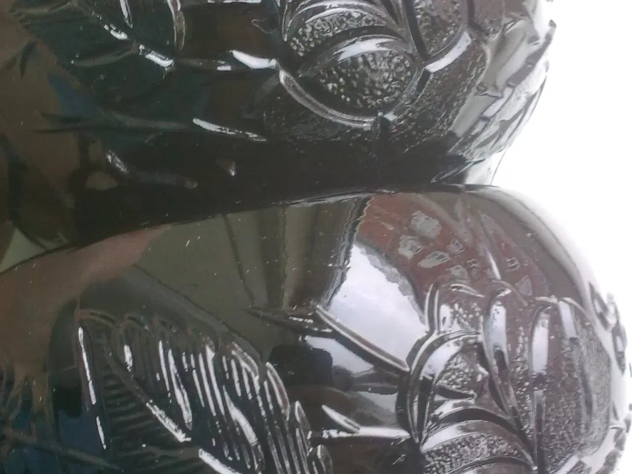 Billede 4 - Black Rose glasskål on a Friday RETRO sort service