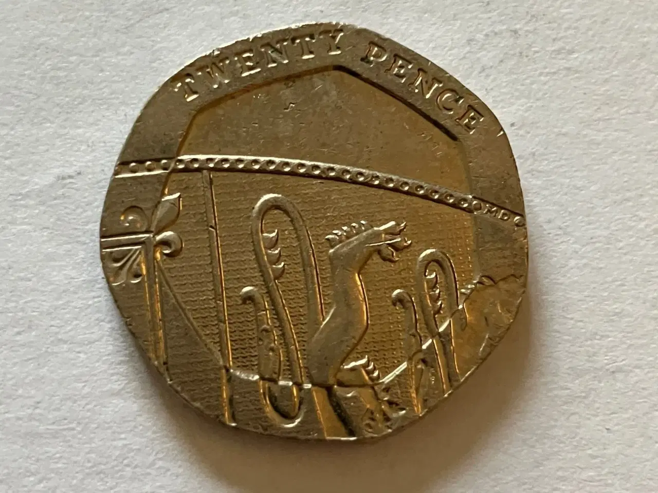 Billede 2 - 20 Pence England 2013