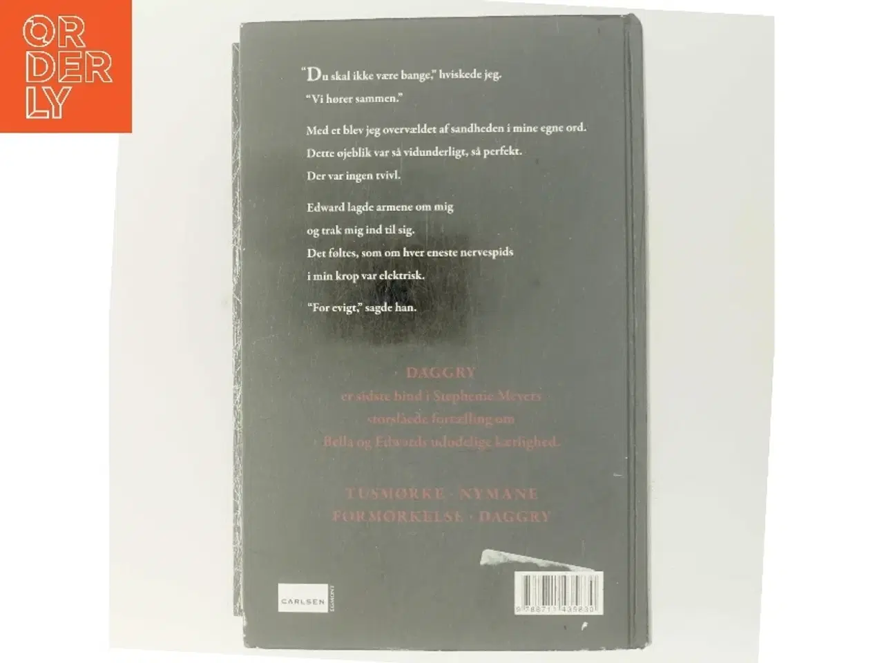 Billede 3 - Daggry af Stephenie Meyer (Bog)