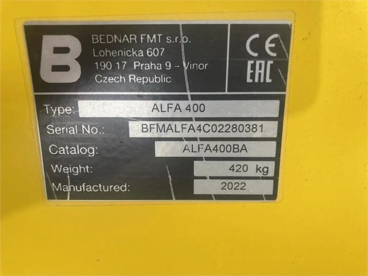 Billede 4 - - - - Bednar ALFA DRILL 400