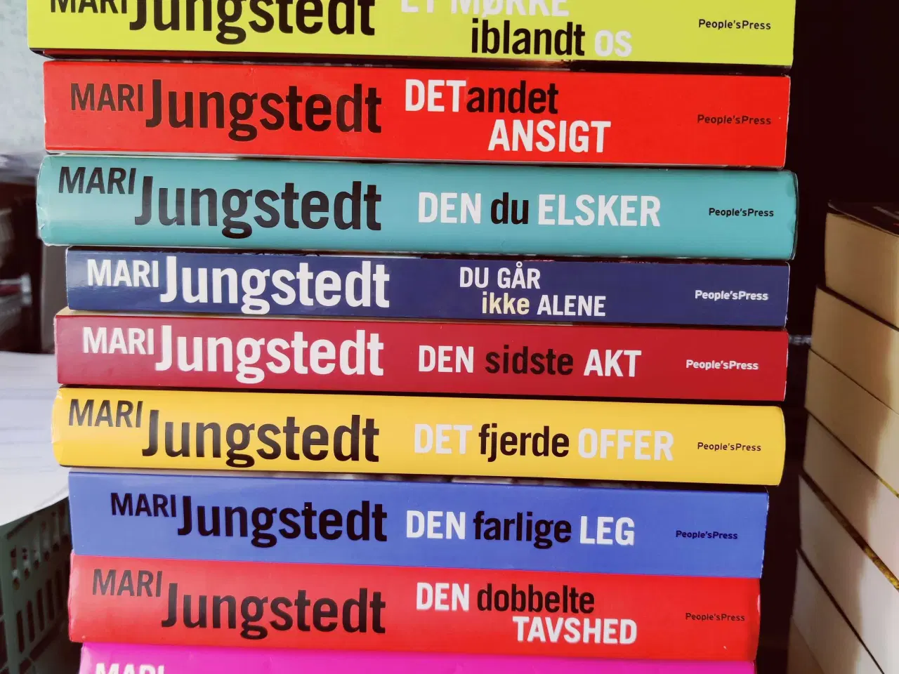 Billede 2 - Krimi - Mari Jungstedt, Jesper Stein + Inger Wolf 