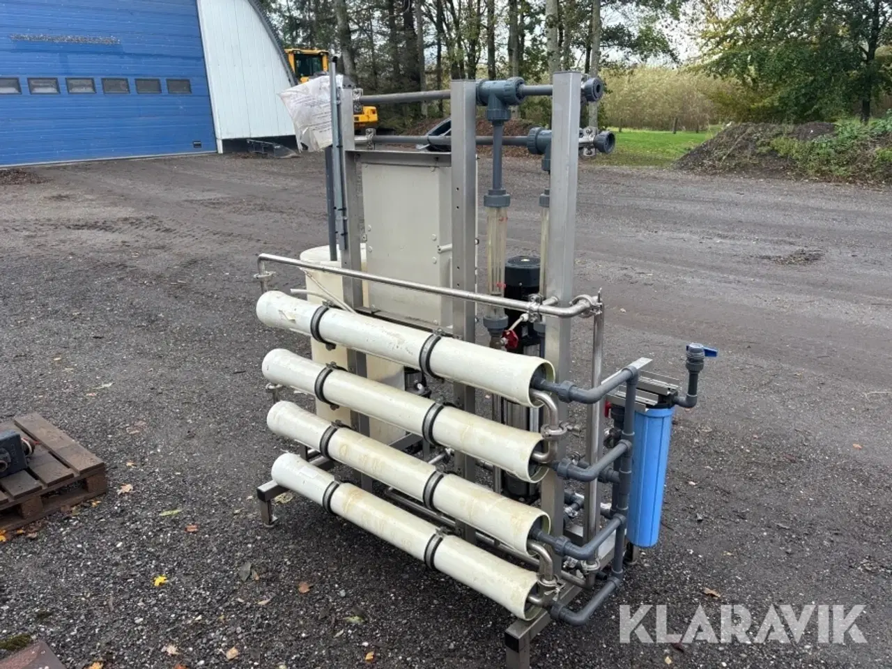 Billede 5 - Ultrafiltreringsanlæg Simon Moos Maskinfabrik NF til vand med kulfilter