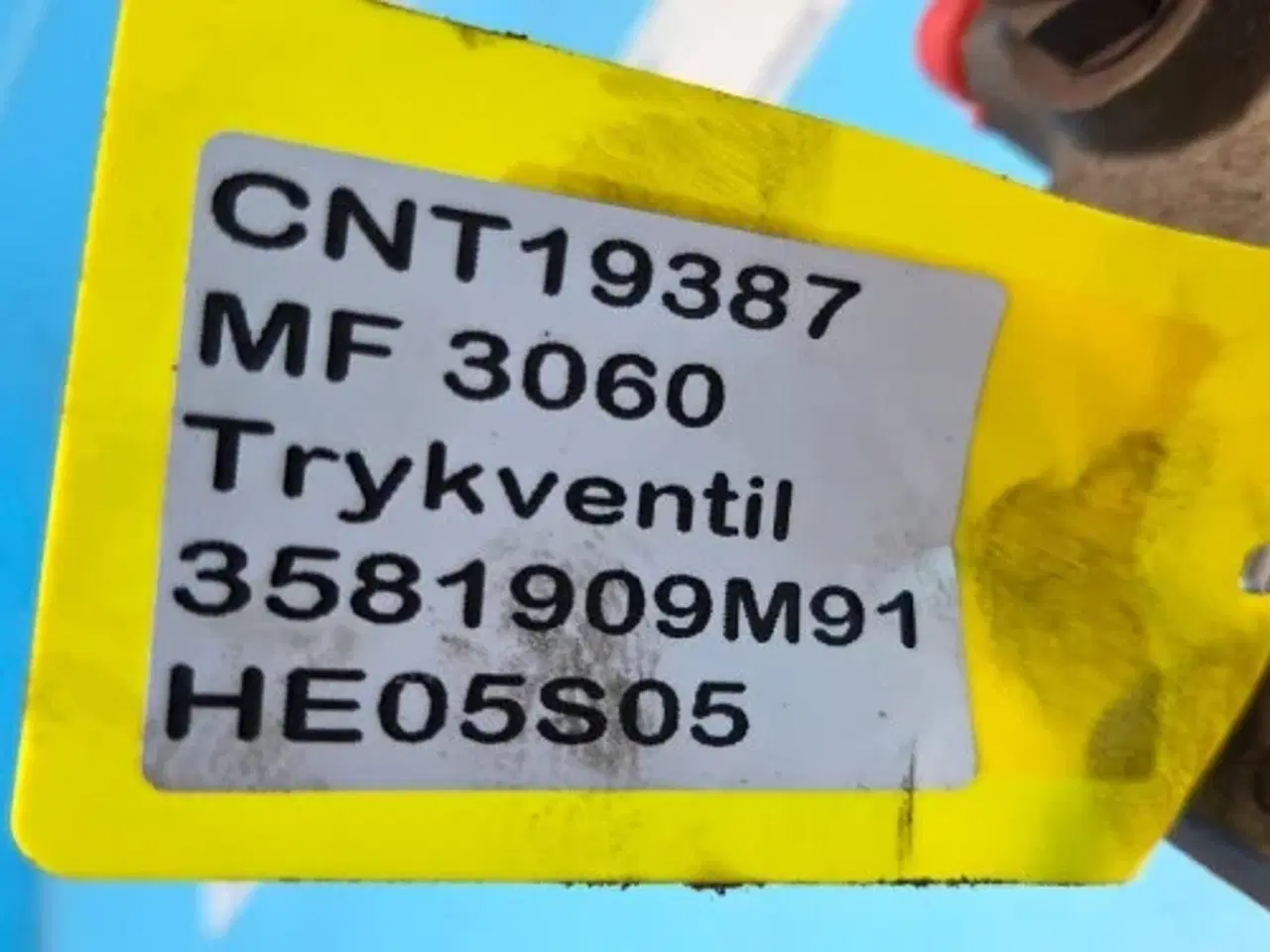 Billede 10 - Massey Ferguson 3060 Trykventil 3581909M91