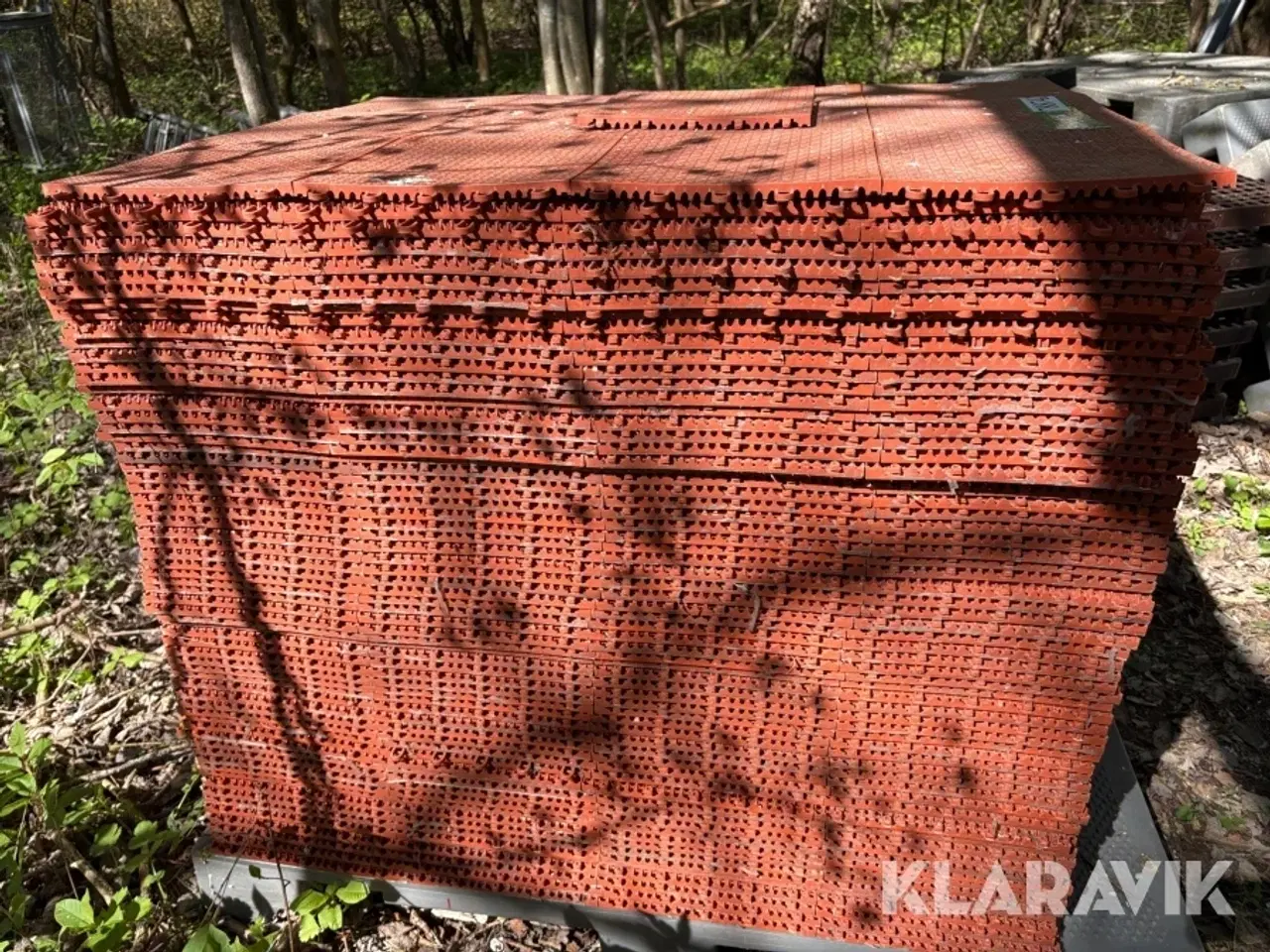 Billede 6 - Gulvplader i plast - 1 palle