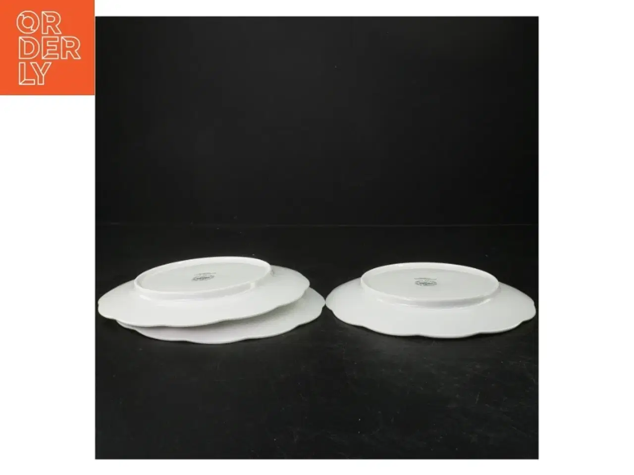 Billede 3 - Porcelænstallerkner med guldkant fra Rosenthal (str. Ø. 21 cm. 3 styk)