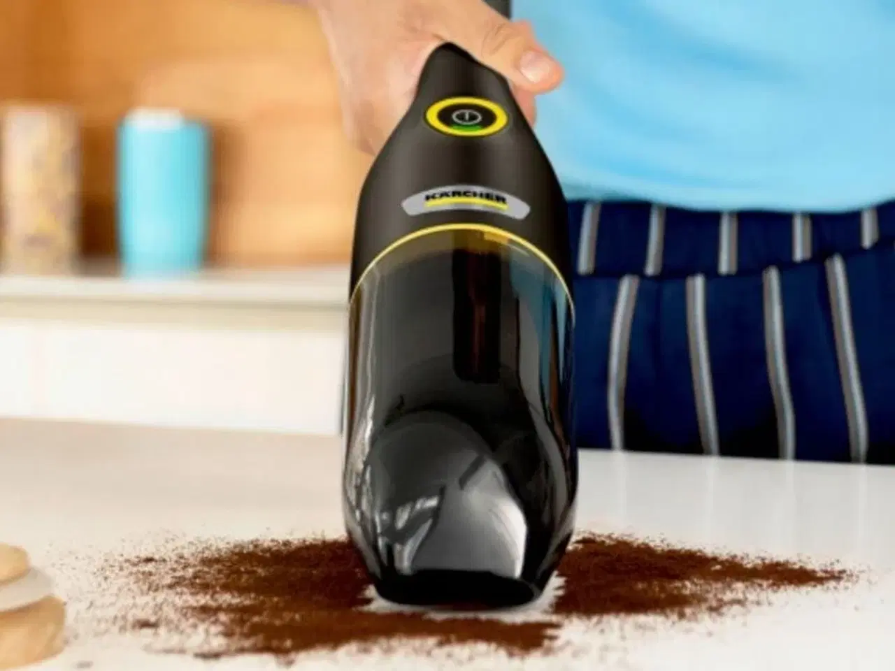 Billede 2 - Håndstøvsuger Kärcher CVH Anniversary Edition Plus – sort/gul, poseløs