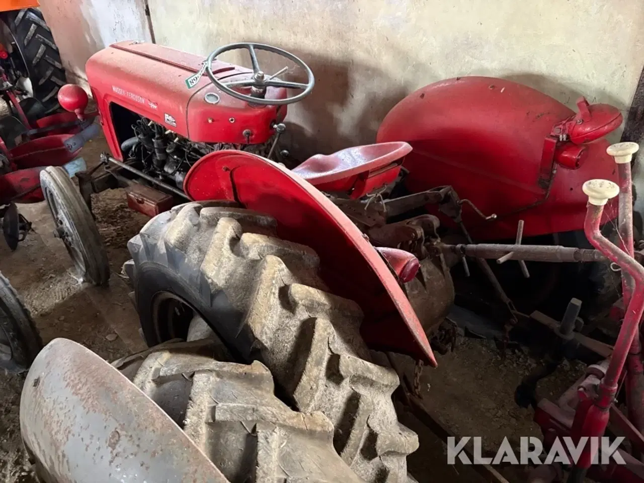 Billede 3 - Veterantraktor Massey-Ferguson 35