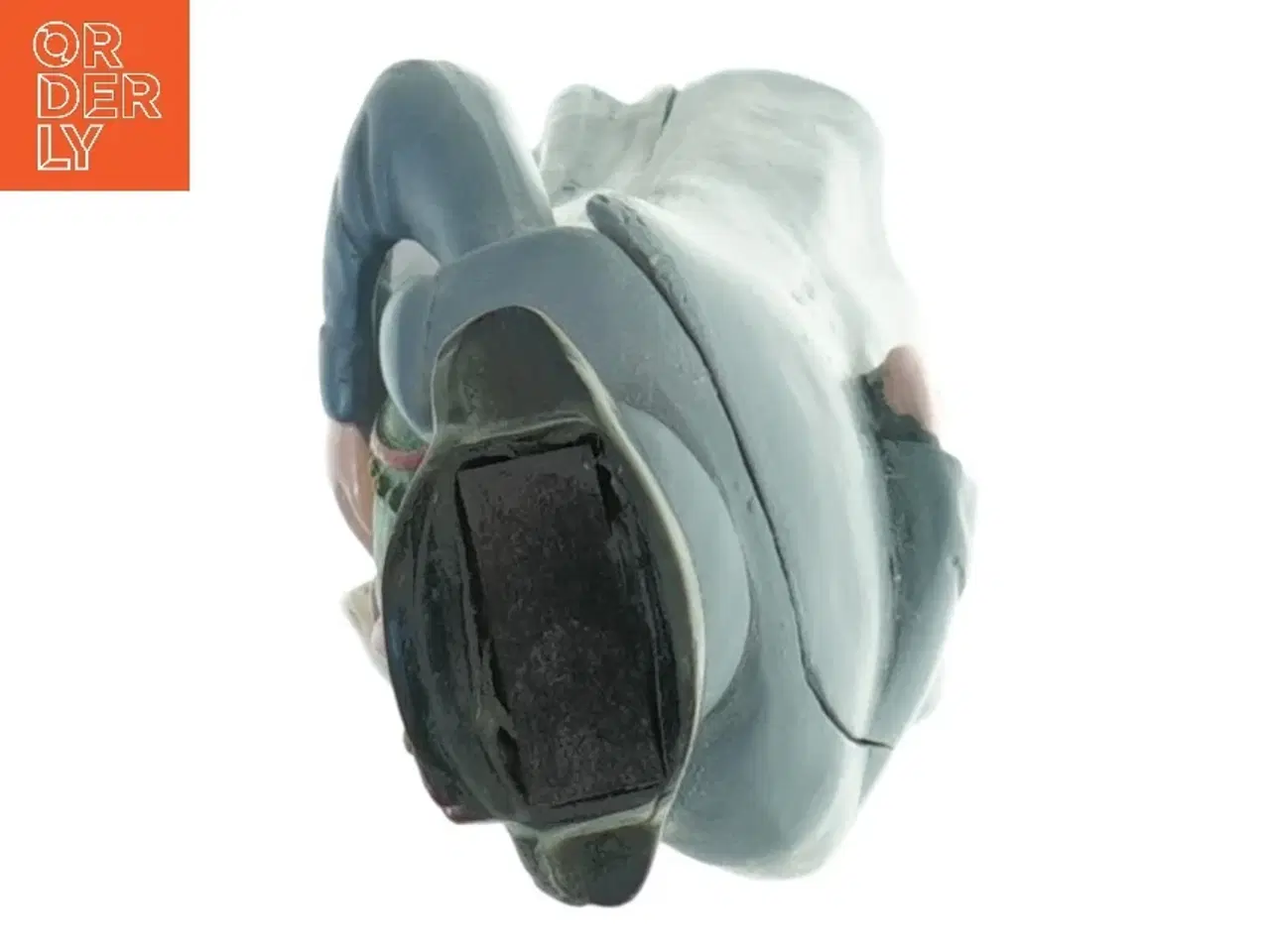 Billede 3 - Porcelænsfigur af historisk person fra Kikkerland (str. 18x7 cm)