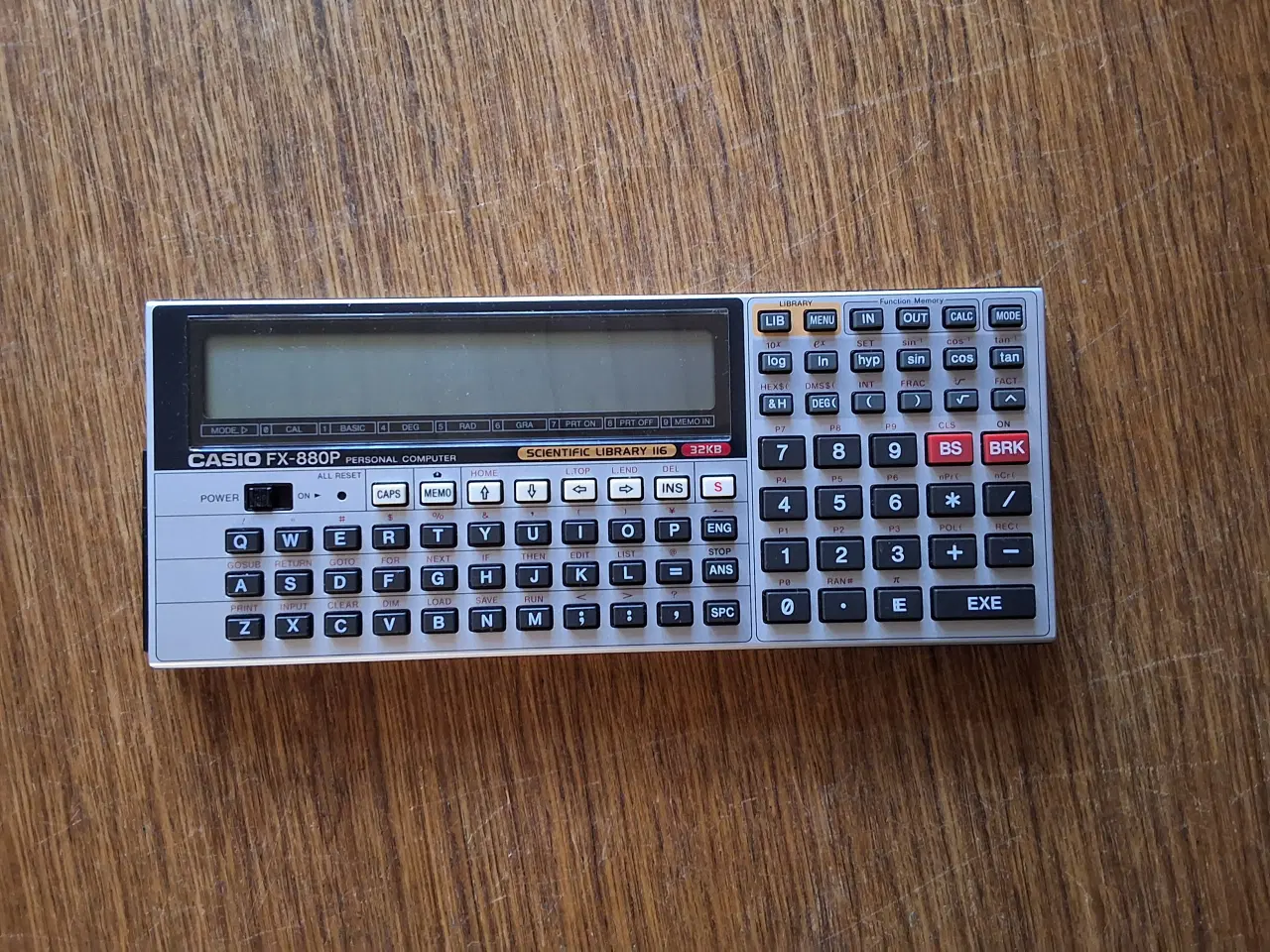 Billede 1 - CASIO FX-880P COMPUTER - REGNEMASKINE