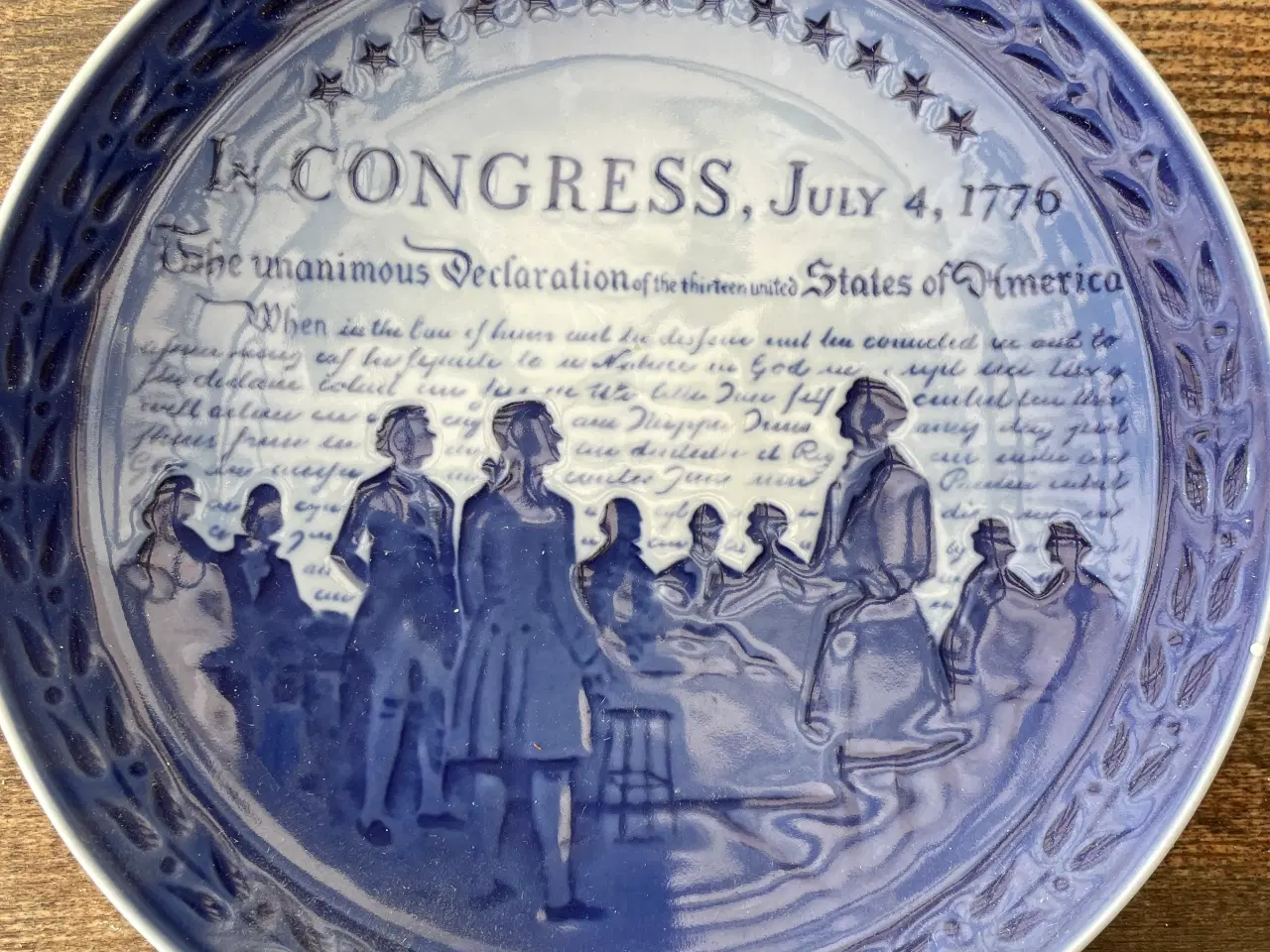 Billede 1 - In Congress , July 4 , 1776. Platte Royal Copenhag