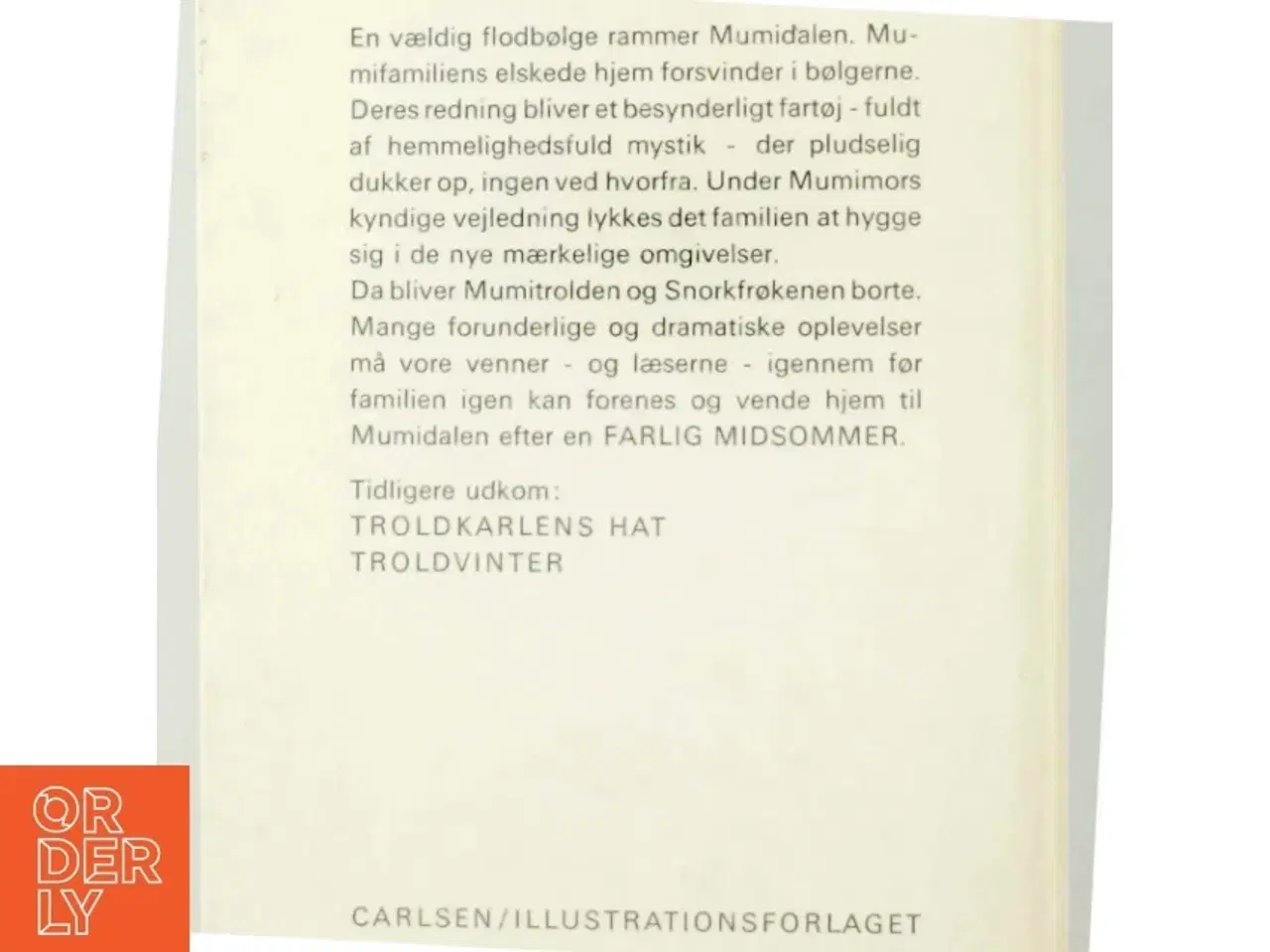 Billede 5 - Farlig midsommer af Tove Jansson (Bog) fra Carlsen