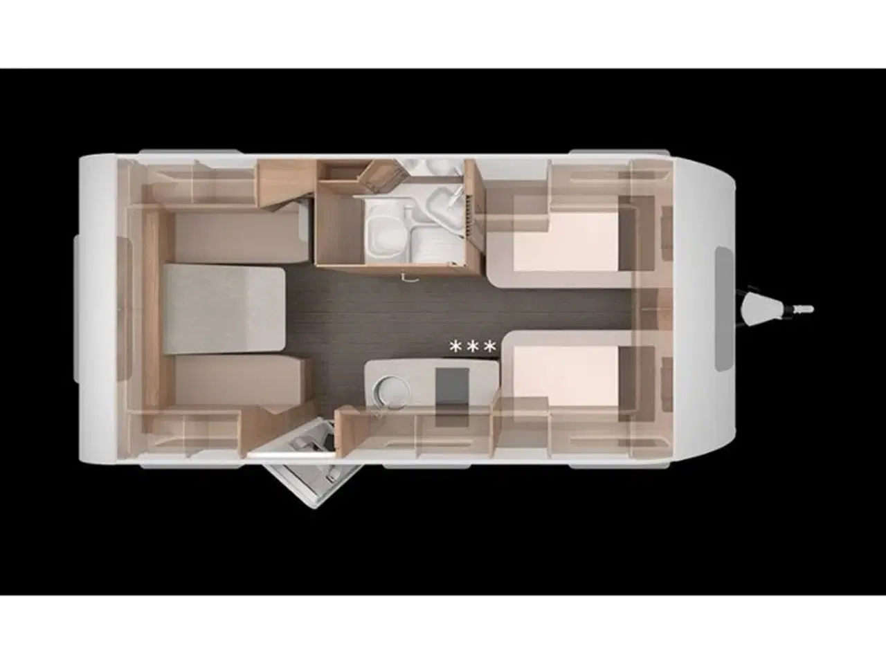 Billede 5 - 2026 - Knaus Südwind 460 EU   Knaus Südvind 460 EU Black Selection model 2026 - kan ses til foråret hos Camping-Specialisten.dk