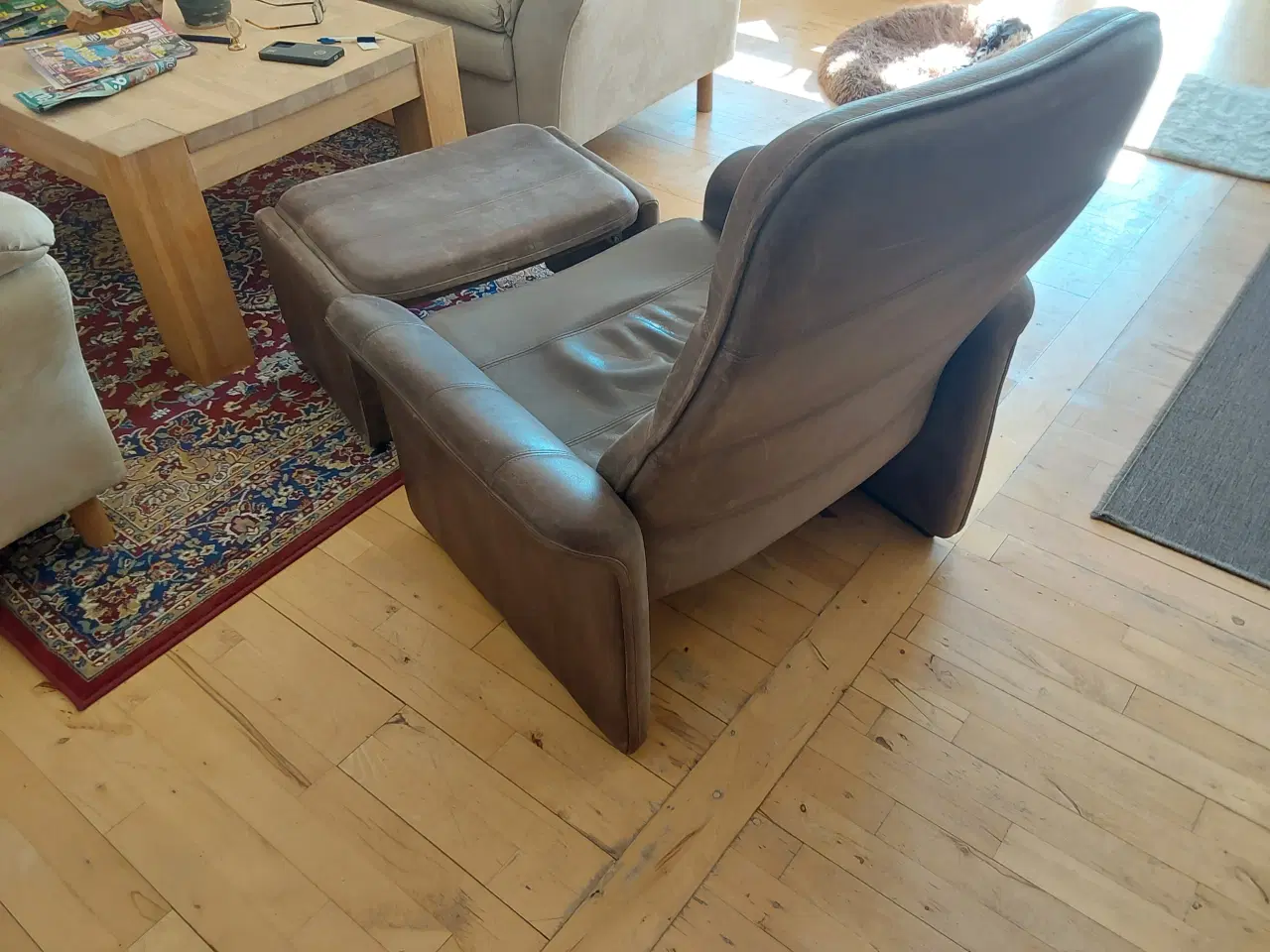 Billede 1 - De Sede ds 50 med fodskammel