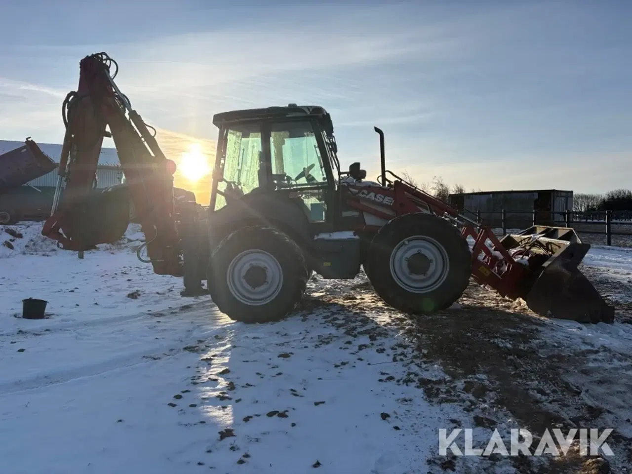 Billede 4 - Rendegraver Case 695SR-4PS