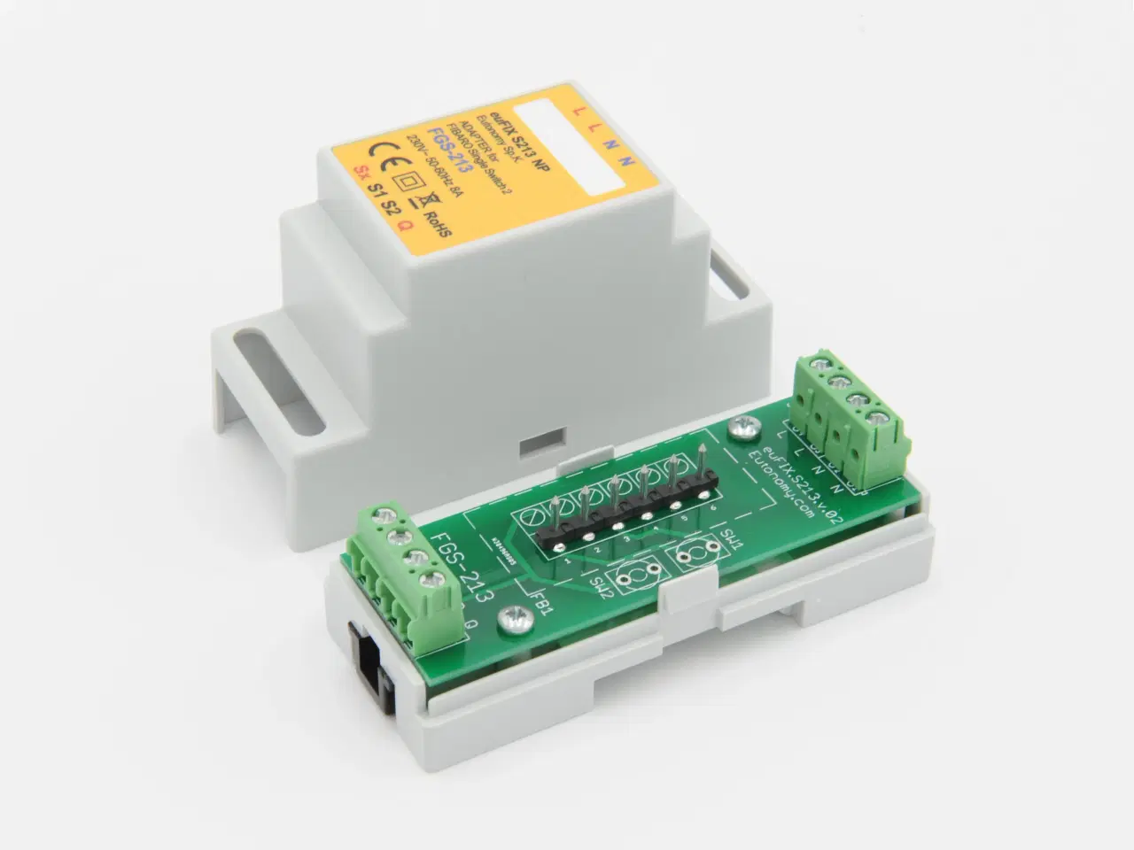 Billede 5 - Eutonomy euFIX S213NP passer til FIBARO Single Swi