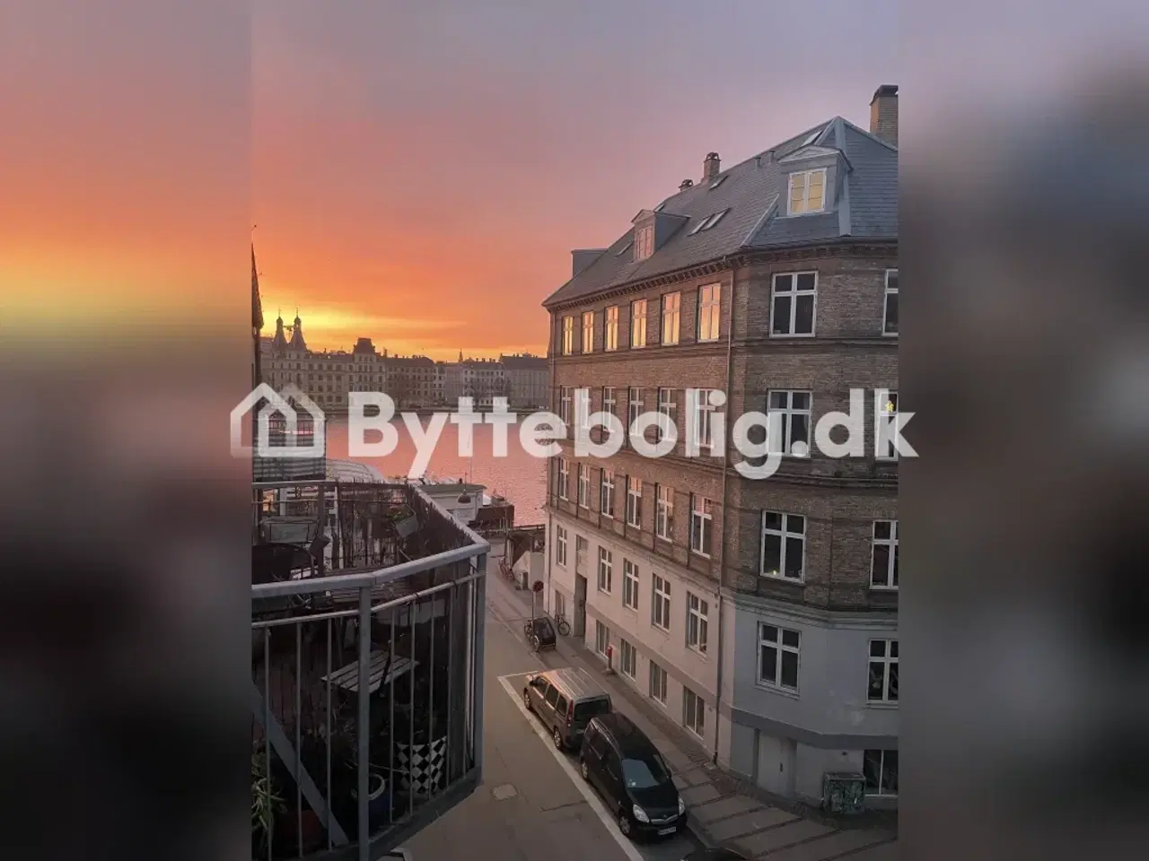 Billede 1 - 3V med altan ved Søerne, Kbh