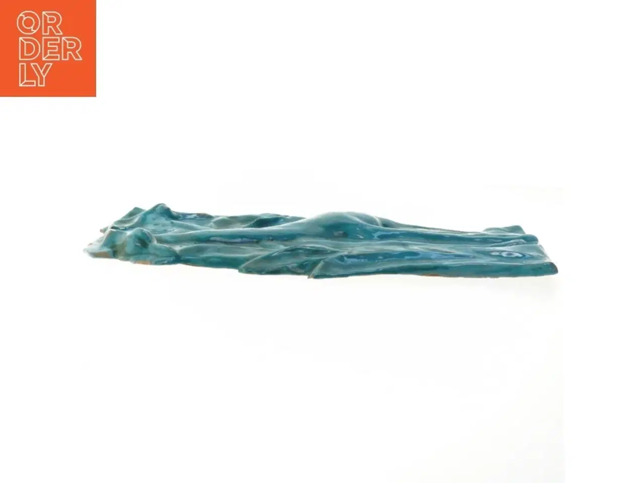 Billede 2 - Keramisk vægdekoration med giraffmotiv (str. 32x15 cm)