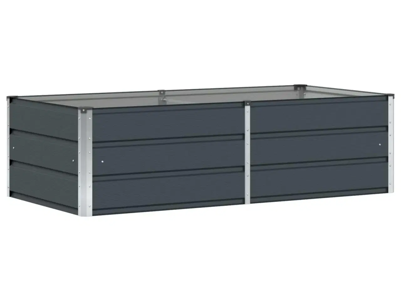 Billede 2 - Plantekasse Antracit 160 x 80 x 45 cm Stål