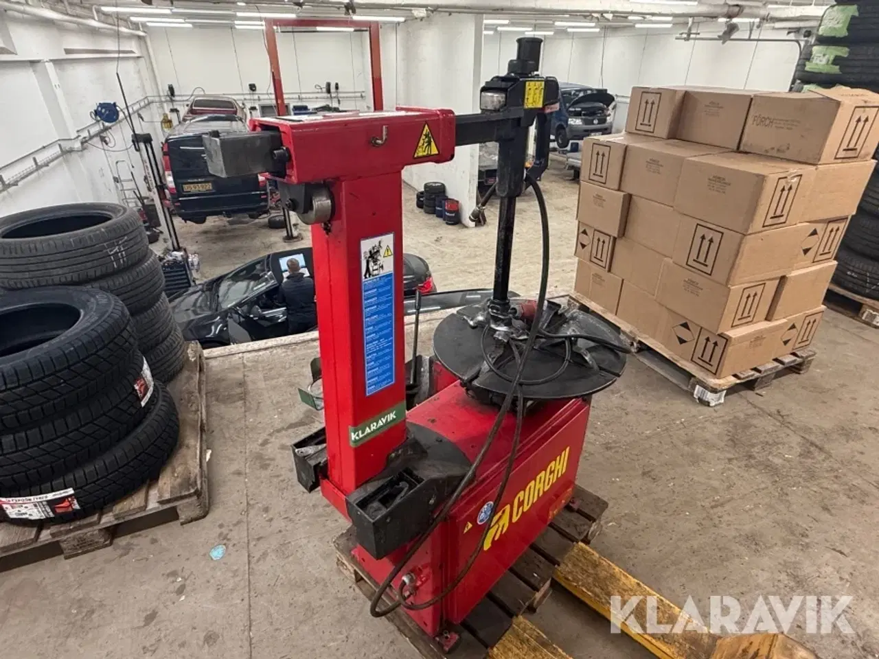 Billede 4 - Dækapparat / dækafmonteringsmaskine Corghi A2015 DV