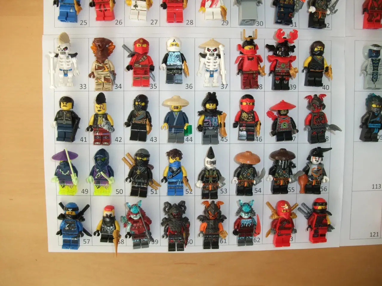 Billede 3 - Lego Ninjago Figurer 