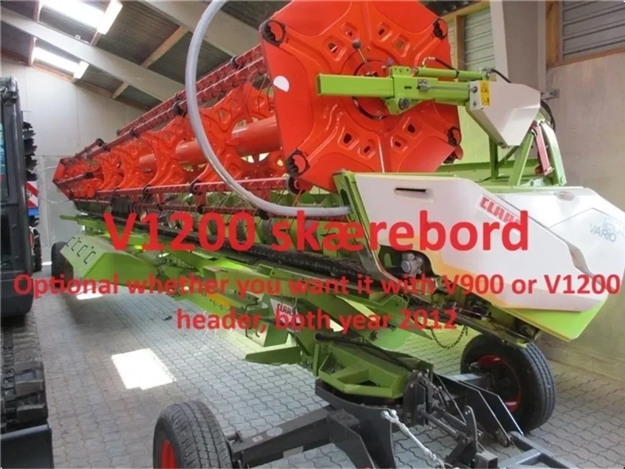 Billede 5 - CLAAS LEXION 750 Gårdmaskine med valgtfrit skærebord V900 eller V1200