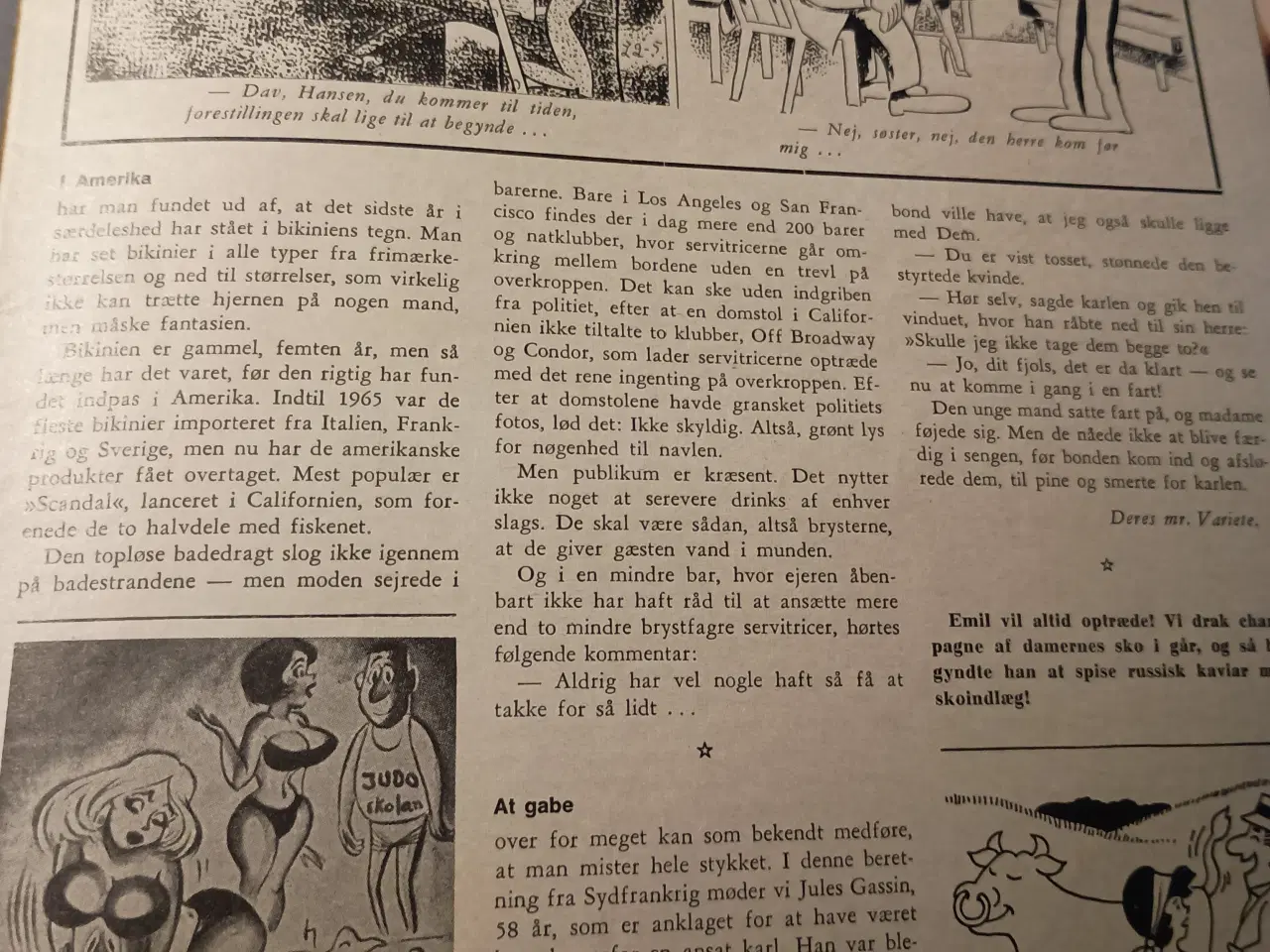 Billede 9 - Varieté, novelle og vittighedsbladet.