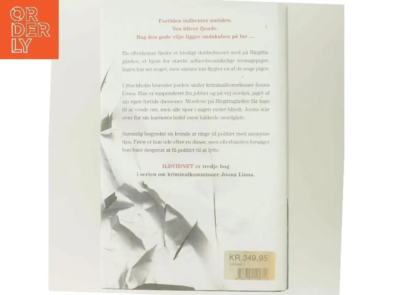 Billede 3 - Ildvidnet af Lars Kepler (Bog)