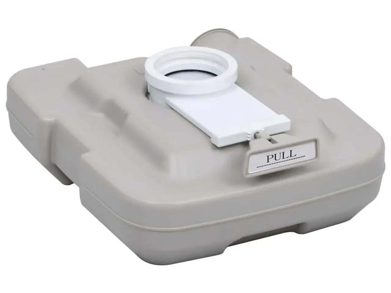 Billede 9 - Transportabelt campingtoilet 10+10 l grå