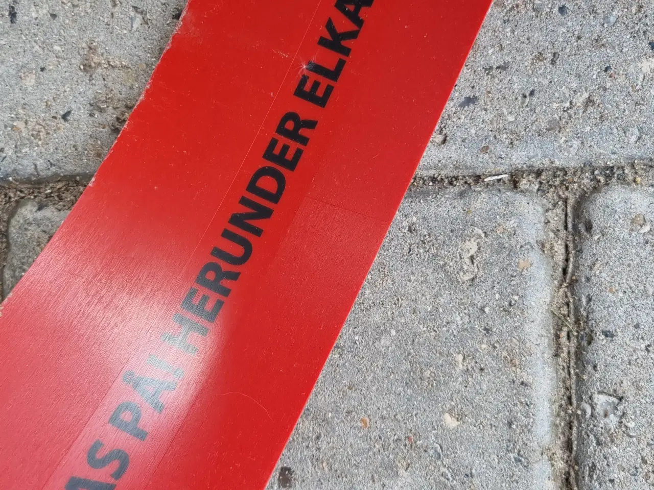 Billede 1 - Dækbånd el kabel