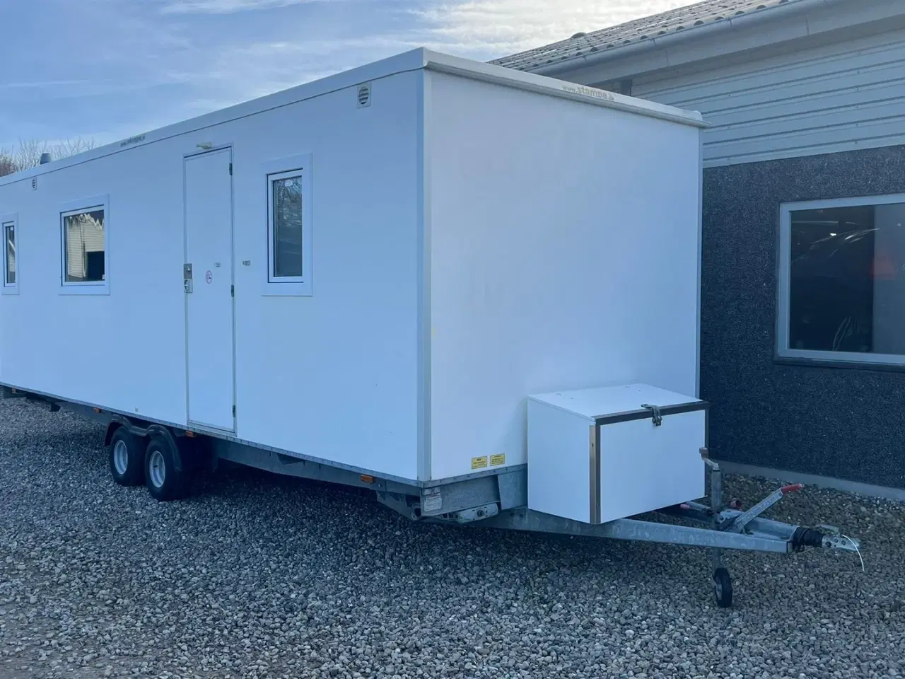 Billede 7 - Scanvogn Mandskabsvogn Stampe Skurvogn / Mandskabsvogn / Beboelsesvogn med køkken og toilet