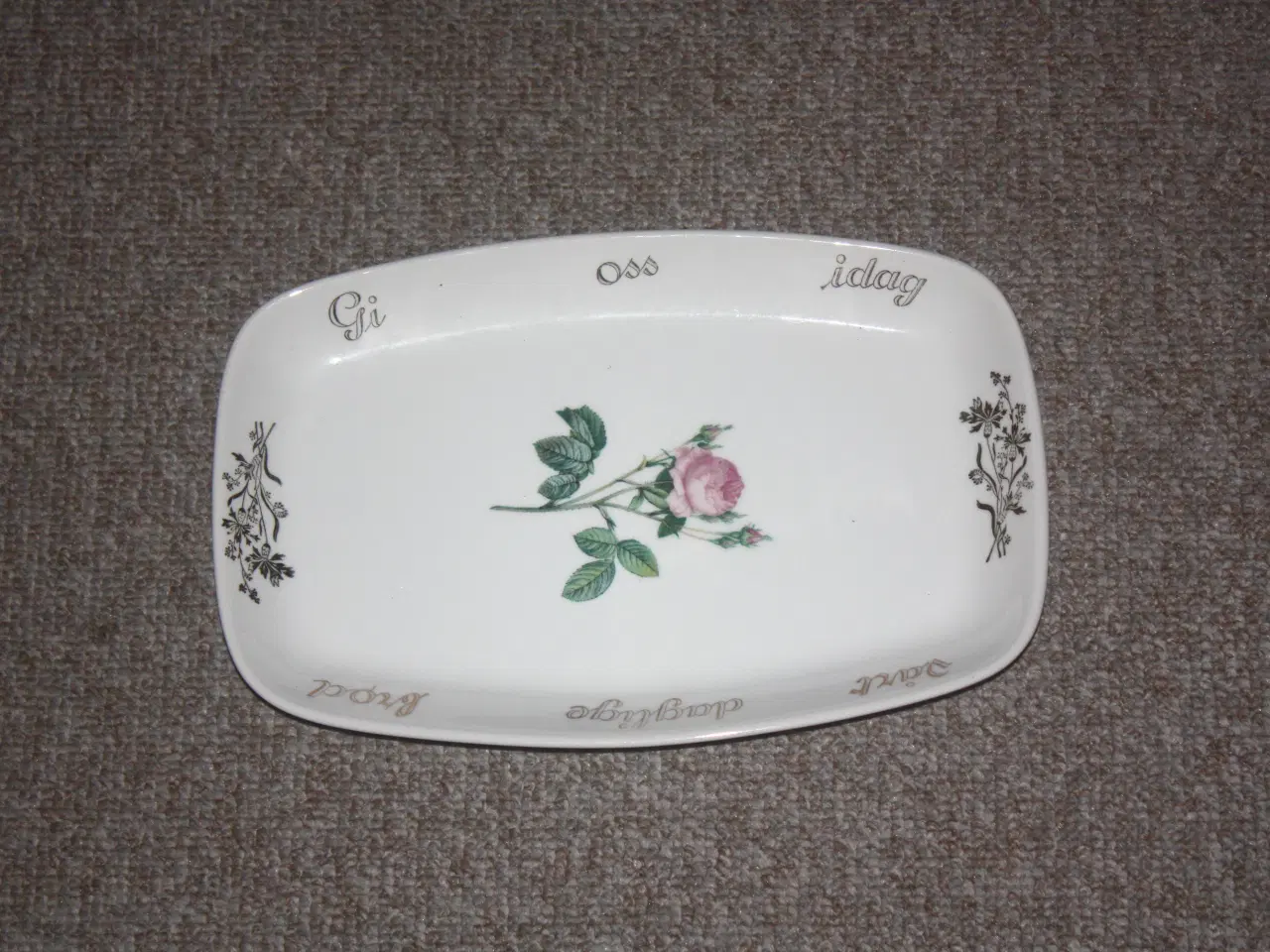 Billede 1 - Figgjo Flint Norway fad 29 cm x 18,8 cm 