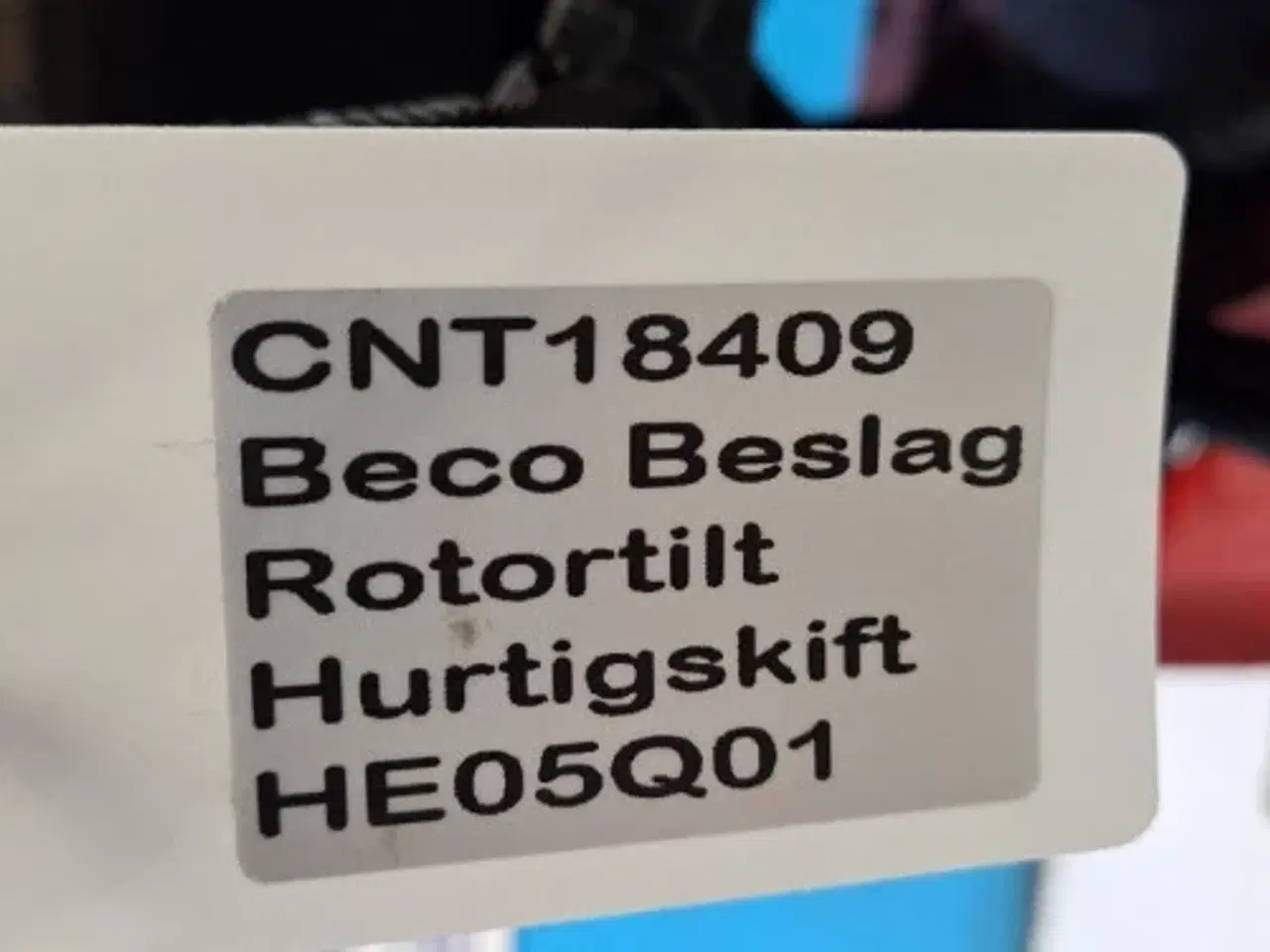 Billede 24 - Beco Beslag Rotortilt Hurtigskift 