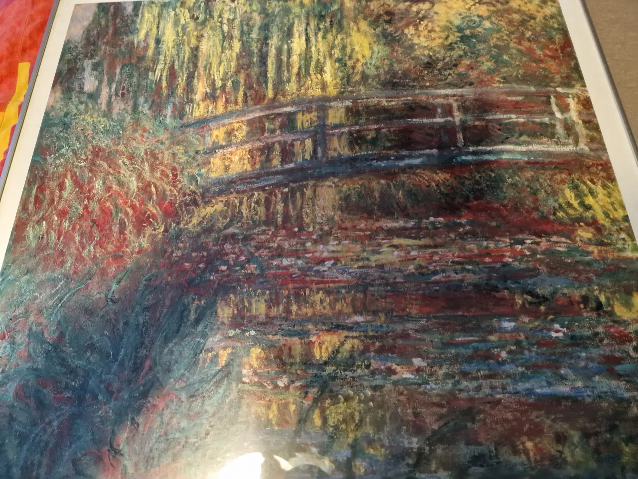 Billede 4 - Plakat CLAUDE MONET ÅKANDEDAMMEN 