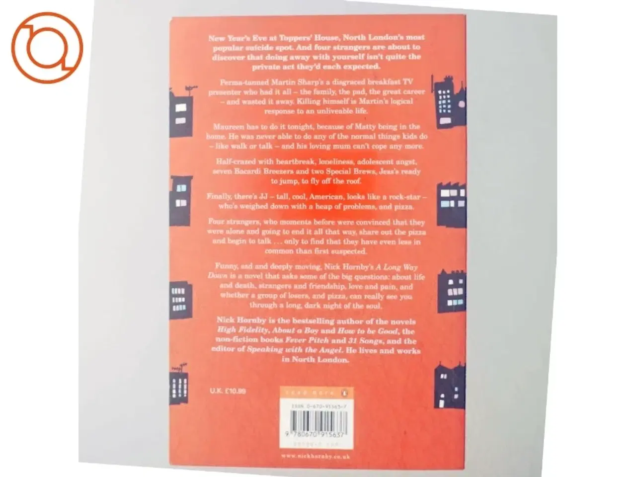 Billede 3 - A long way down af Nick Hornby (Bog)