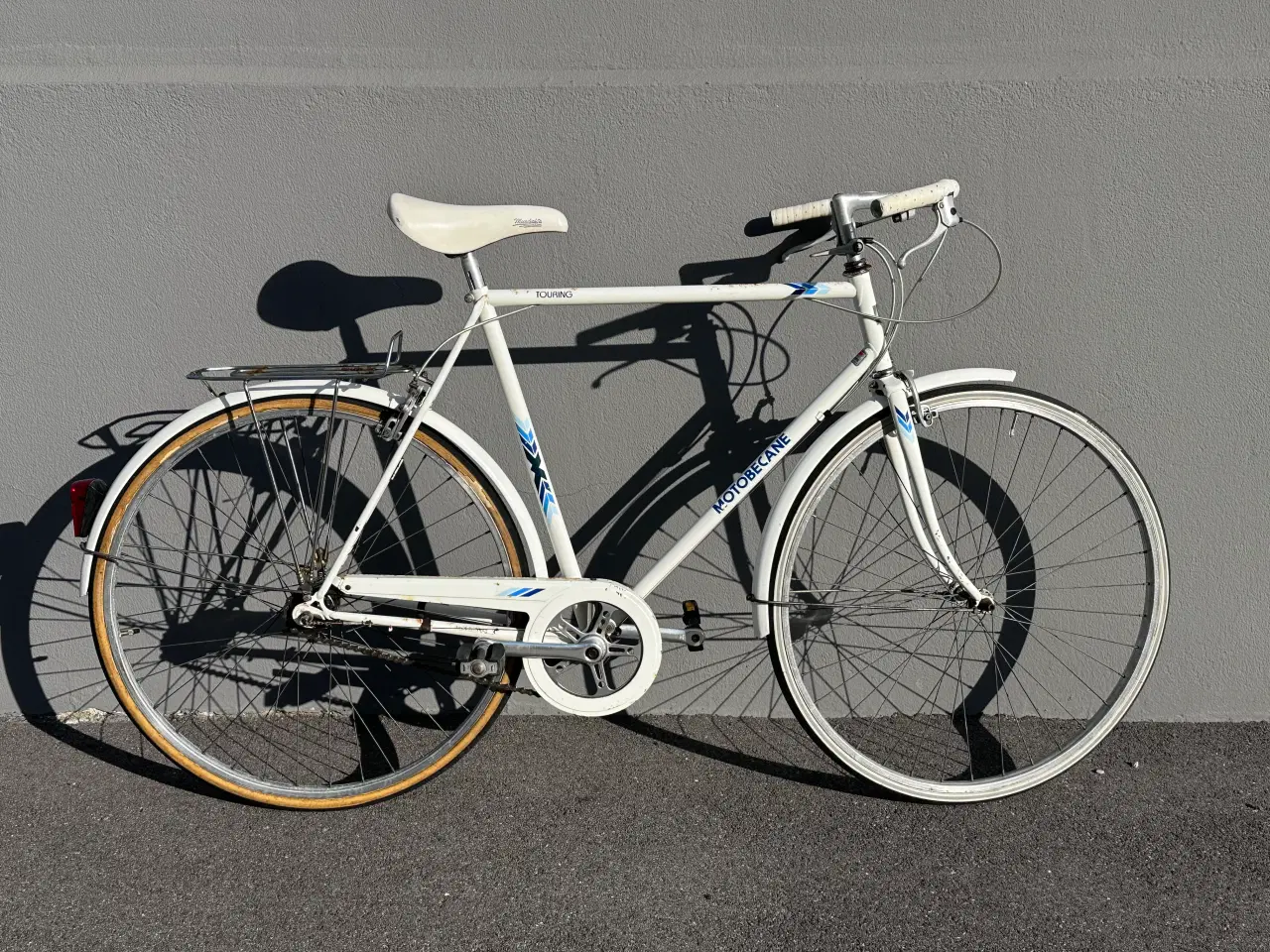 Billede 1 - Hvid Motobecane Touring herre retrocykel