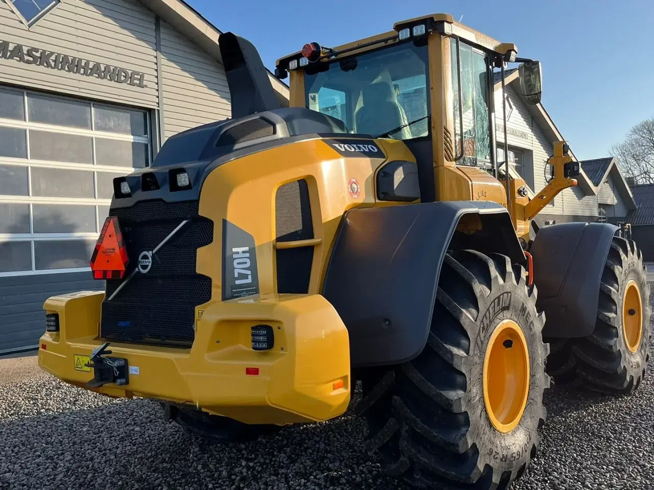 Billede 13 - Volvo L 70 H H2 AGRICULTURE DK-maskine, Co-Pilot & med 750mm Michelin MEGA X BIB hjul.  HUSK også udlejning, også med forkøbsret.