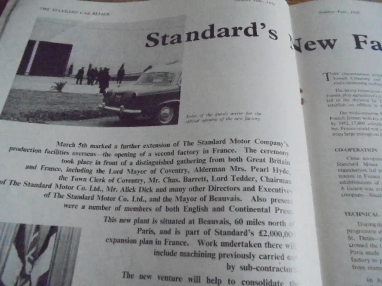 Billede 2 - Review Standard Car, incorp.  News 1959