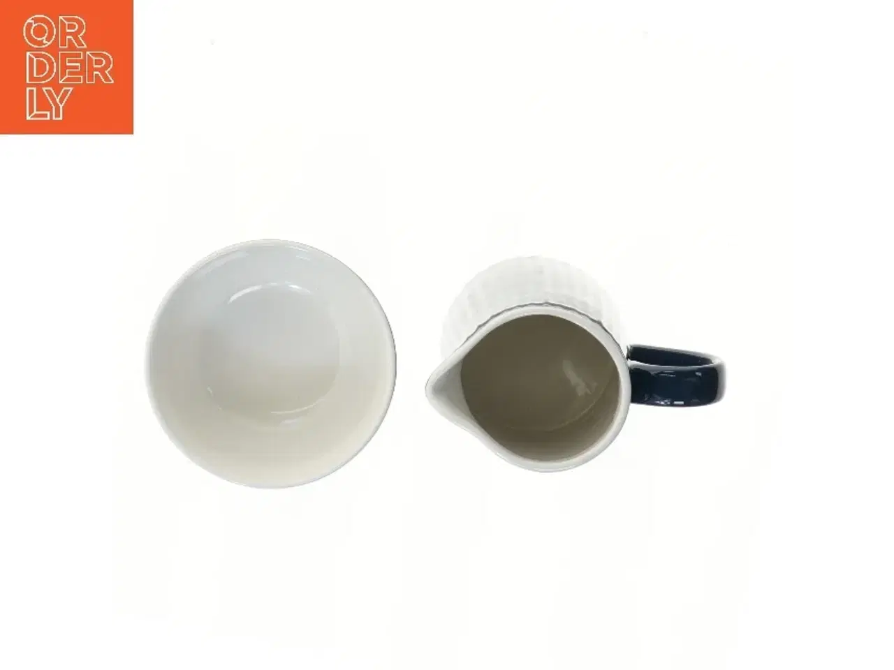 Billede 2 - Kande og skål sæt fra Greengate (str. 17,5 & 14 cm)