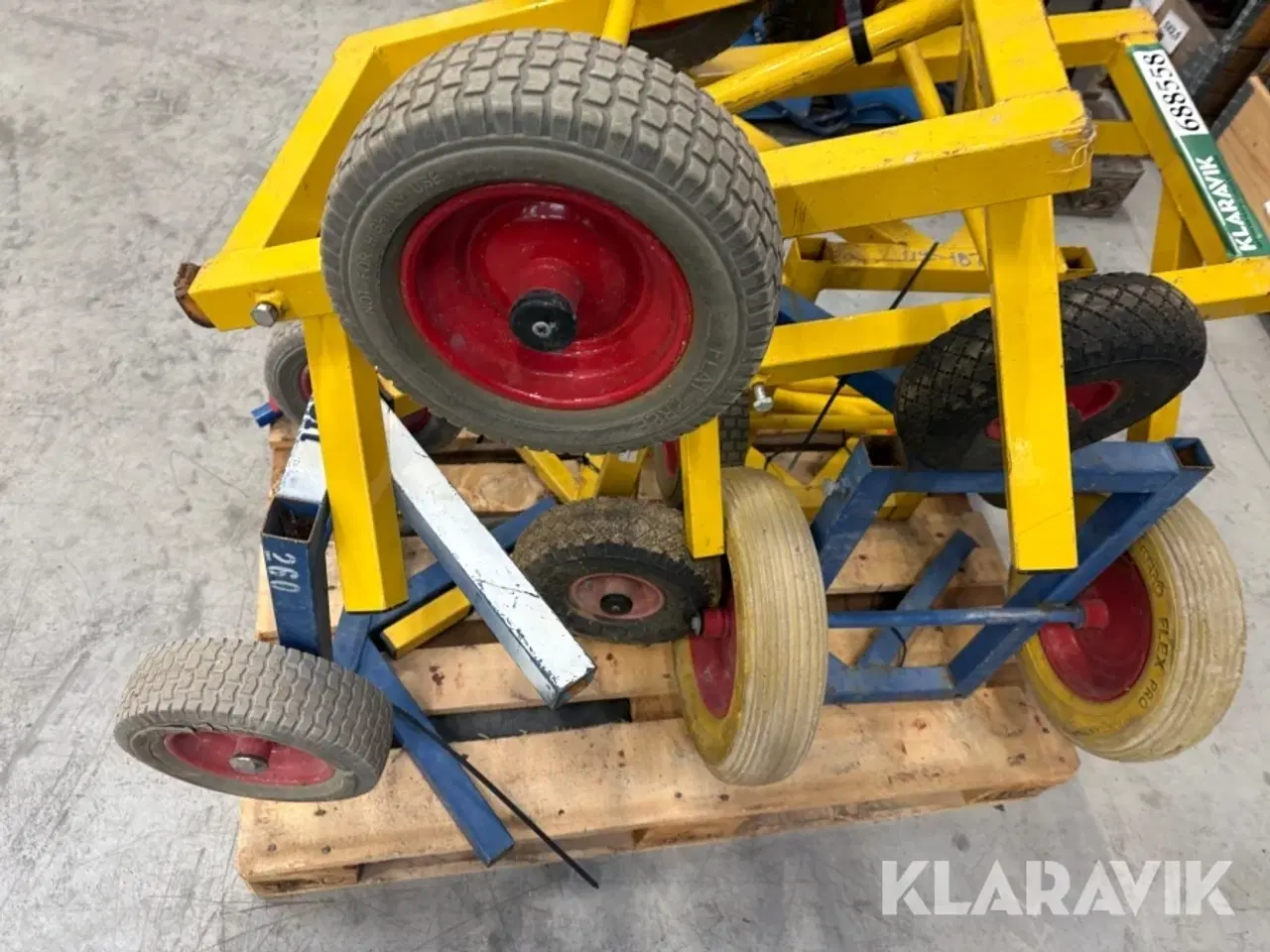 Billede 7 - Rørvogne 6 styk