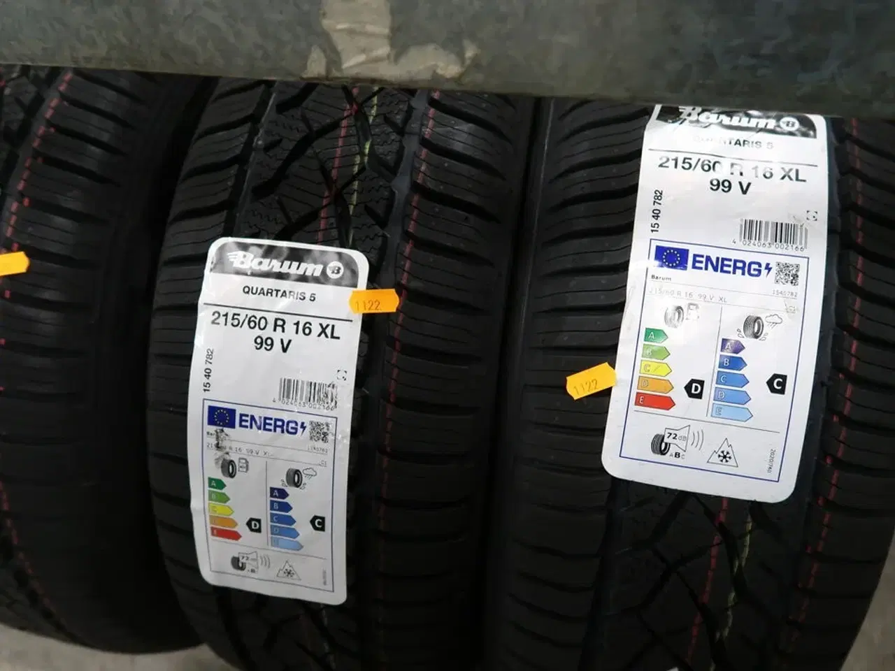 Billede 2 - 3 stk. dæk BARUM 215/60R16XL 99V