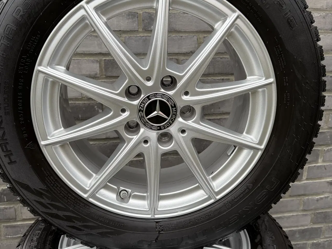 Billede 1 - Mercedes vinterdæk A/B/C/CLA/GLA/GLC/G/E/Citan