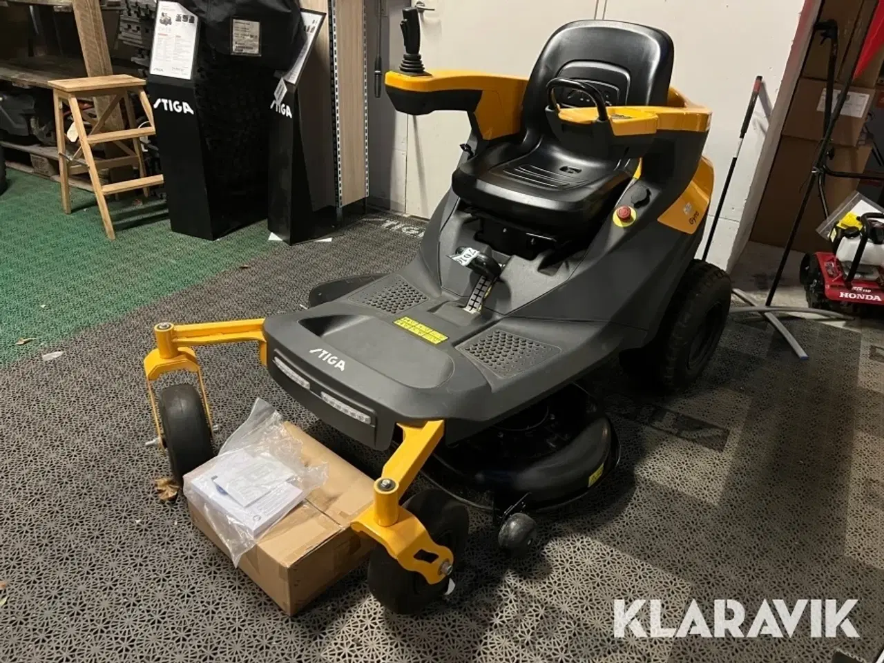 Billede 1 - Græsslåmaskine Stiga Gyro 700e Zero turn