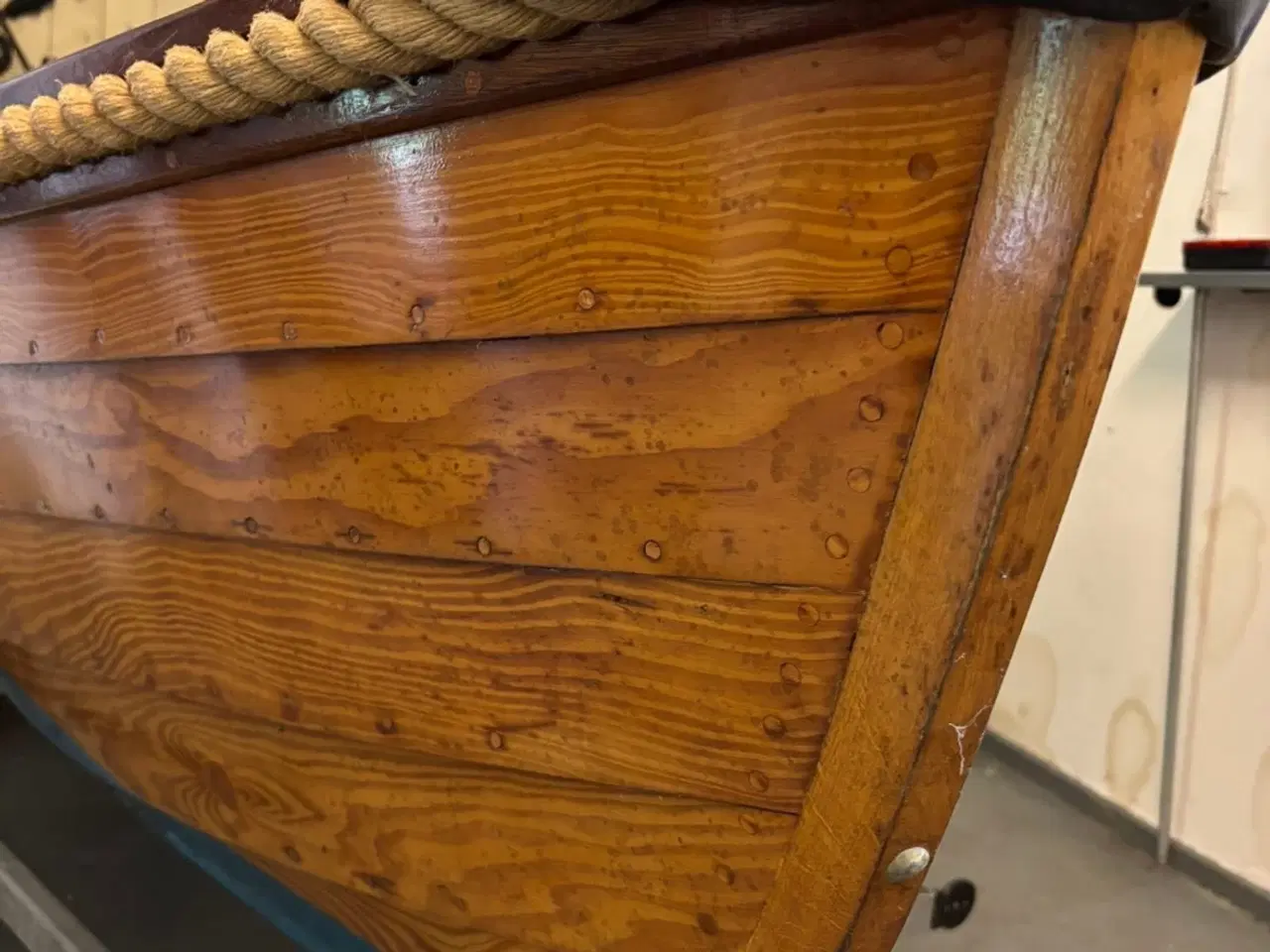 Billede 8 - Smuk og unik træbåd