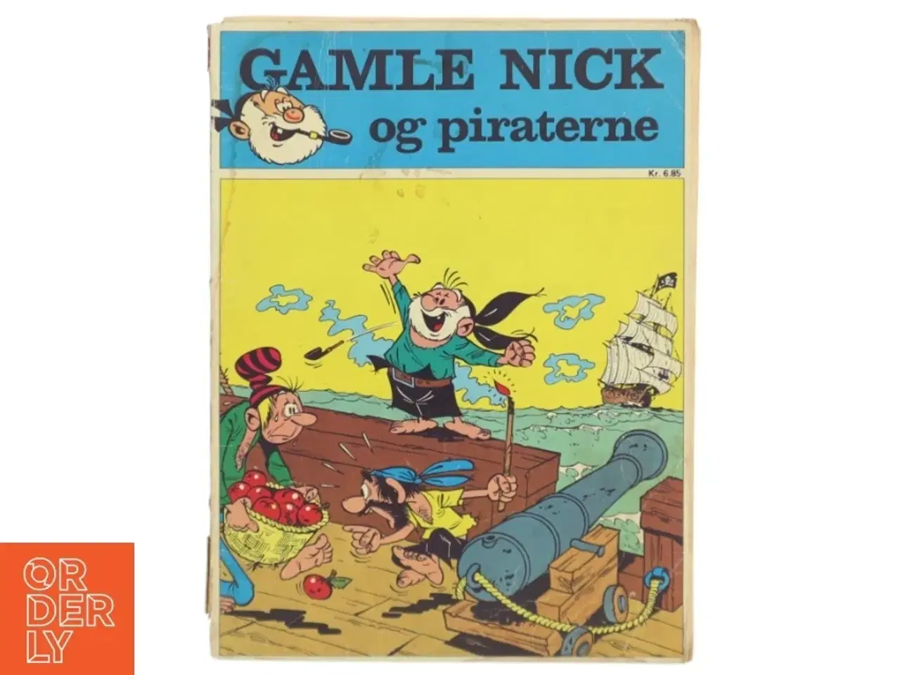 Billede 1 - Tegneserie &#39;Gamle Nick og piraterne&#39;