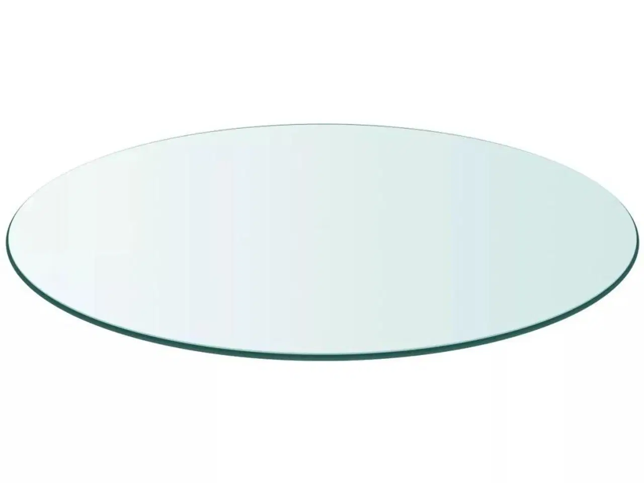Billede 1 - Bordplade hærdet glas rund 500 mm