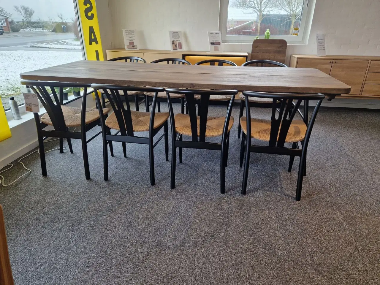 Billede 5 - Nyt stort plankebord 40 mm massivt egetræ 