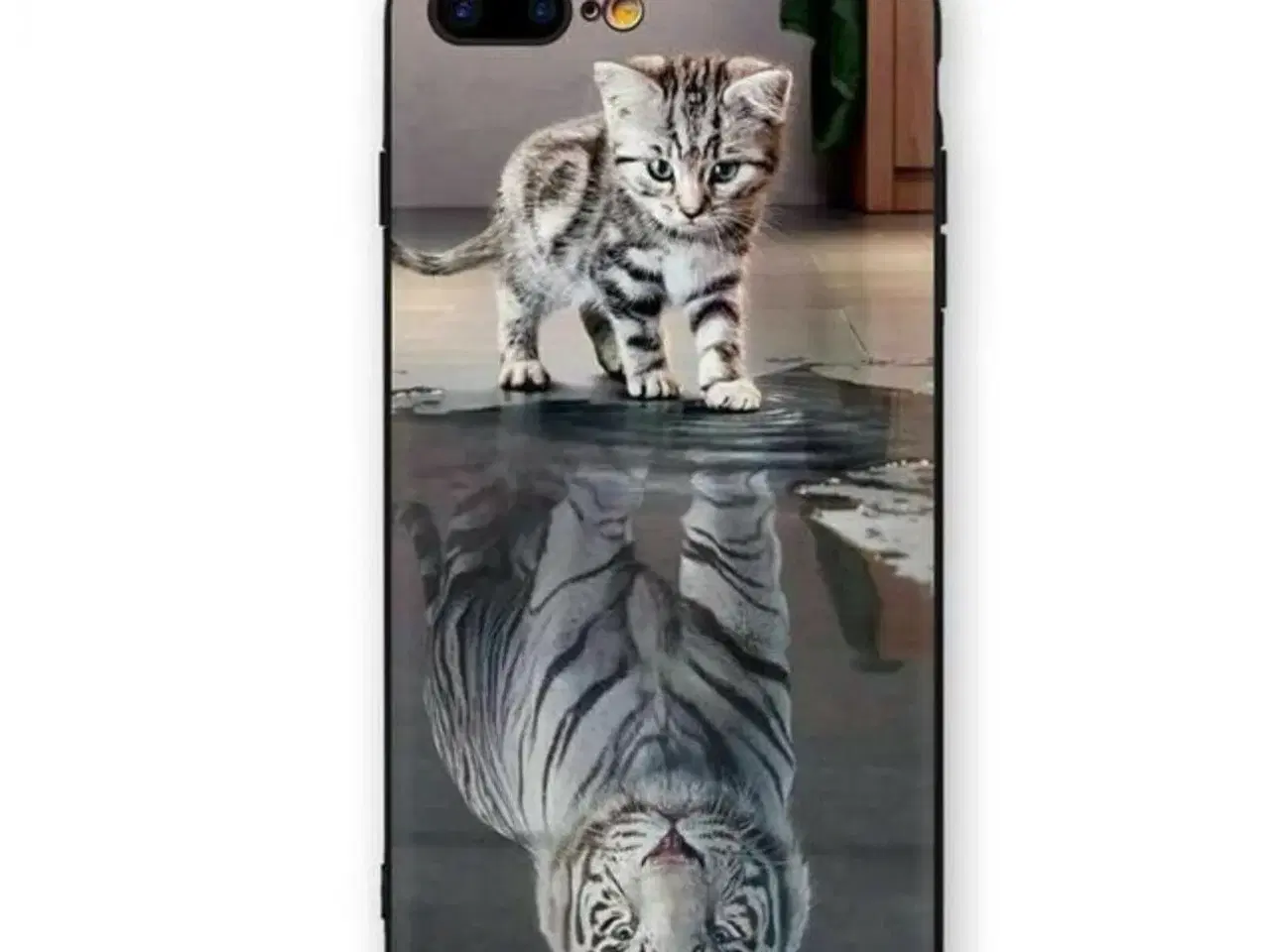 Billede 5 - Cover med kat tiger til iPhone SE 6 6s 7 8 7+ 8+ 