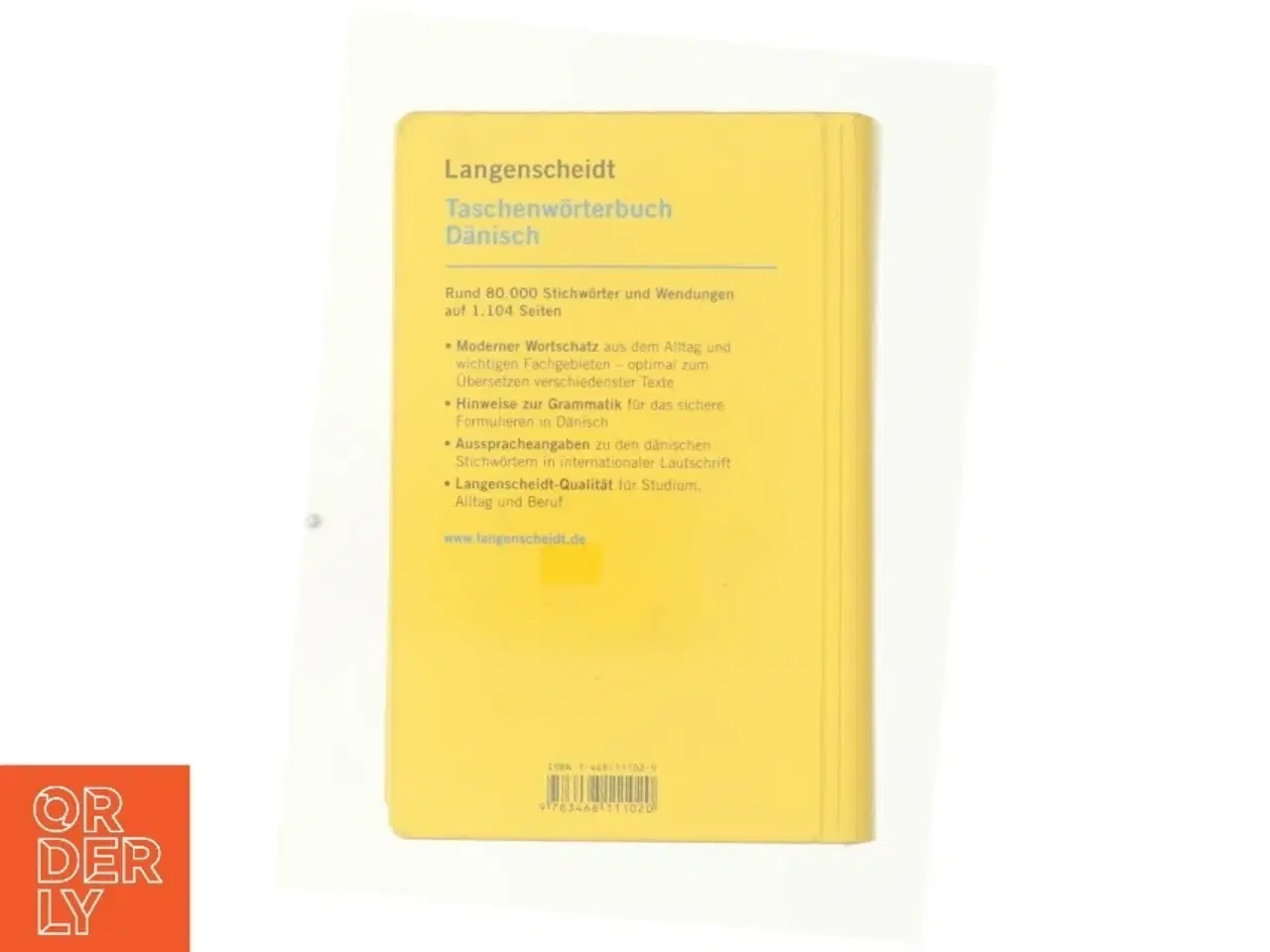 Billede 2 - Dänisch - Deutsch / Deutsch - Dänisch. Taschenwörterbuch. Langenscheidt. Neues Cover (Bog)