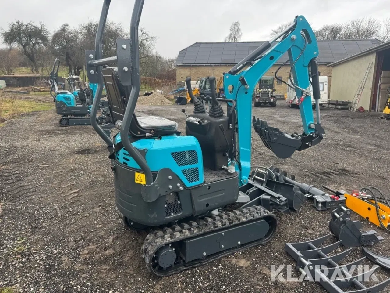 Billede 3 - Gravemaskine Nuoman NM-E10 1T