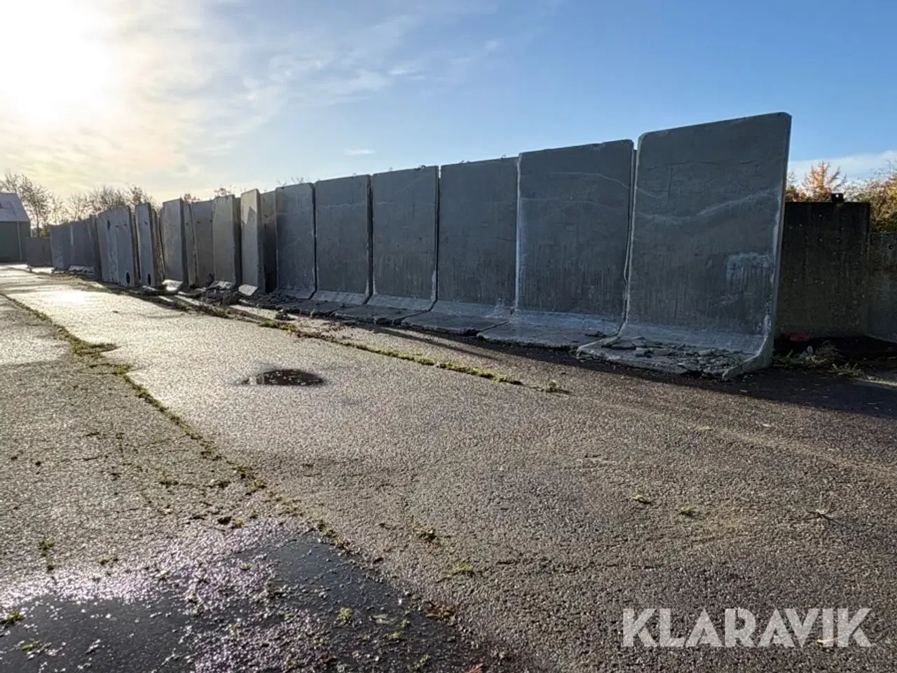 Billede 3 - Beton skillevægge fra kornlager anslået 81 styk.